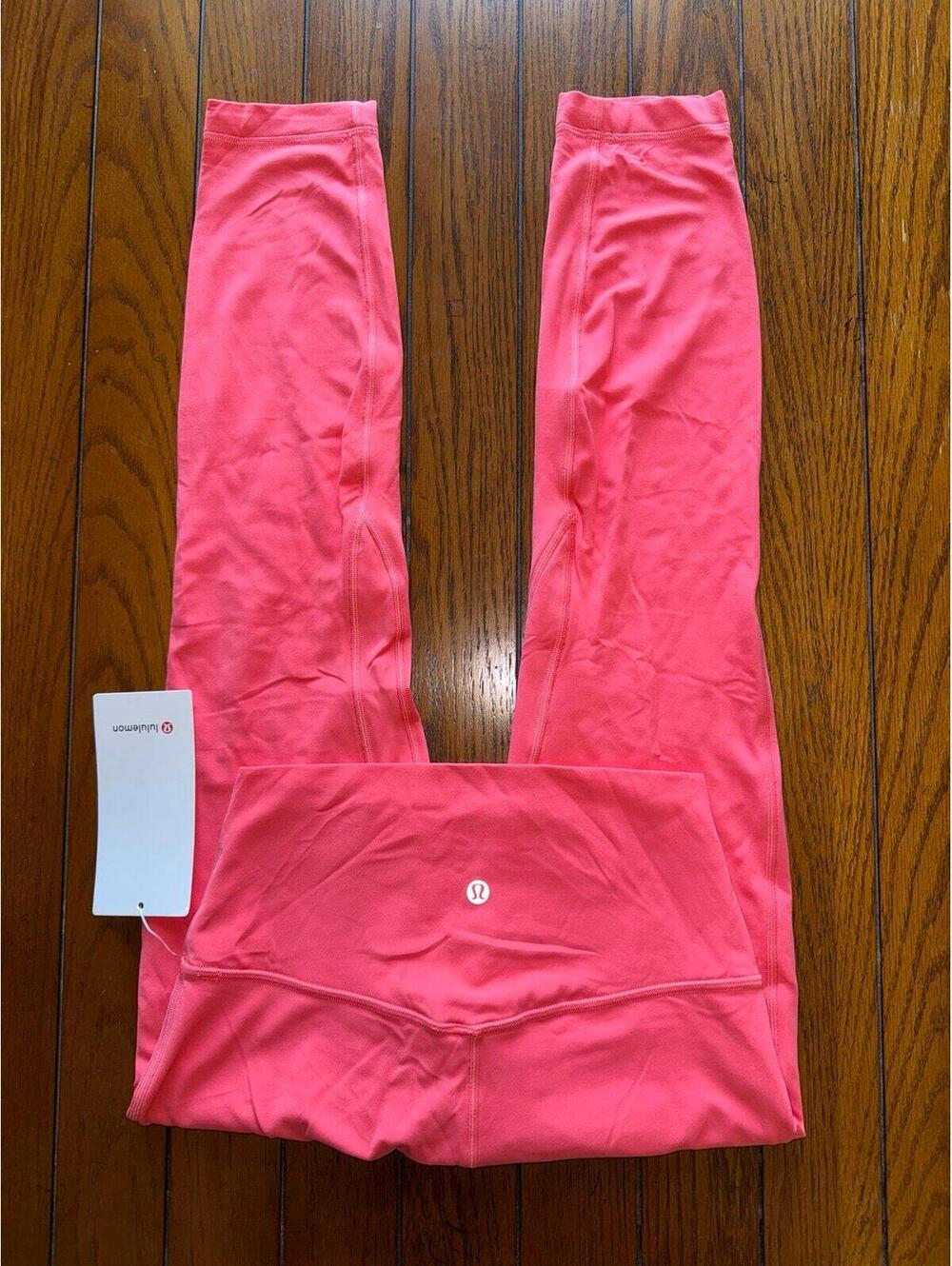 Lululemon Align High Rise 25” Double Lined, Pale Raspberry Size 6 NWT - Picture 1 of 7